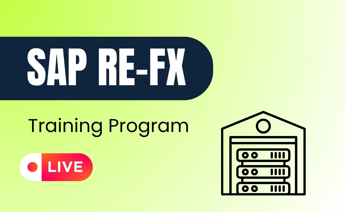 SAP RE-FX Course