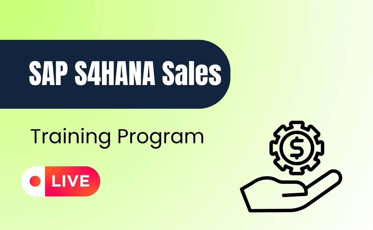 SAP S4HANA Sales Course