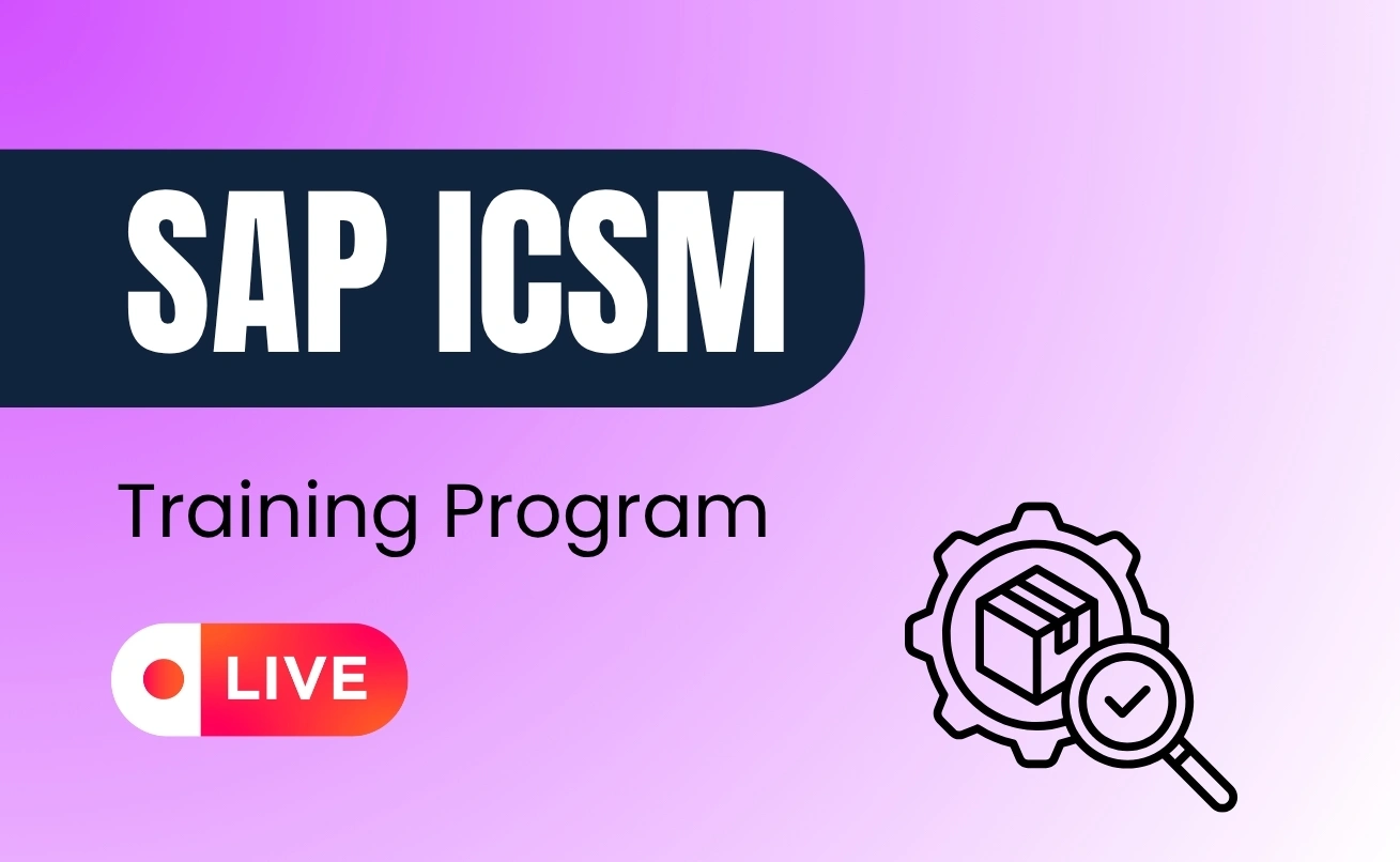 SAP ICSM Course